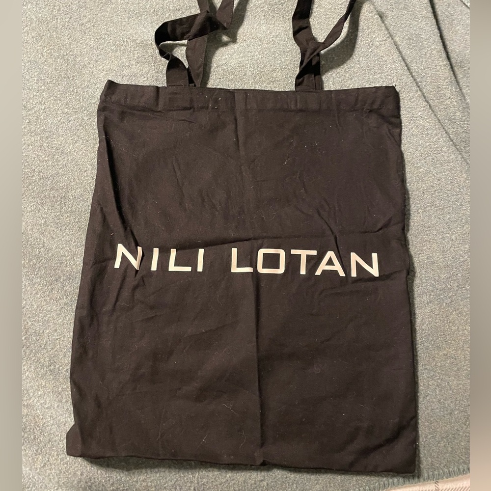 NWOT Nili Lotan Black Tote Bag